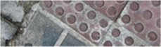 Foto de pavimento con textura de tetones
